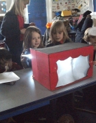 Shadow puppet theatre