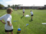 Year 6 teaching games to Class 2