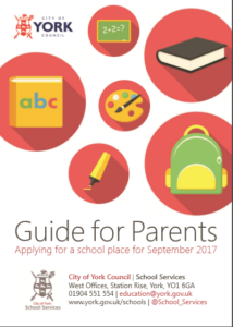 Image of the fornt cover of the Guide for Parents